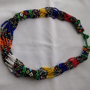 Colourful Anthropologie Beaded Necklace